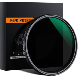 Filtro ND Variável Green Nano-A K&F Concept 77mm (ND8 a ND2000)