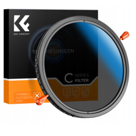 Filtro ND Variável + CPL Nano-C K&F Concept 62mm (ND2 a ND32)