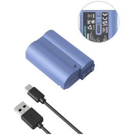 Bateria Recarregável SmallRig EN-EL15c - compatível com D750, D850, D7500 e outros modelos.
