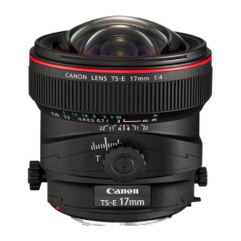 Lente Canon Tilt-Shift TS-E 17mm f/4 L