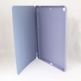 Capa Smart Cover Com compartimento para Pencil para iPad 7ª,8ª,9ª – Roxo