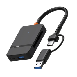 Adaptador 8 em 1 Hub Usb C com adaptador USB