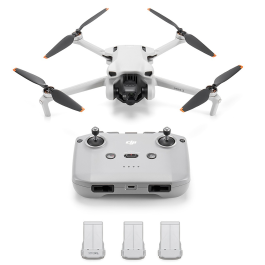 Drone DJI Mini 3 Fly More Combo Plus com DJI RC-N1