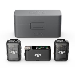 Microfone Wireless DJI Mic 2 Duplo para Câmeras e Smartphones