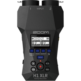 Gravador Digital Portátil Zoom H1 XLR  para Podcast, Vídeo e Streaming