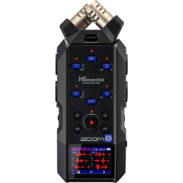 Gravador Zoom H6essential com 6 Trilhas em 32-bit Float