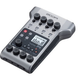 Gravador de Podcast Zoom PodTrak P4
