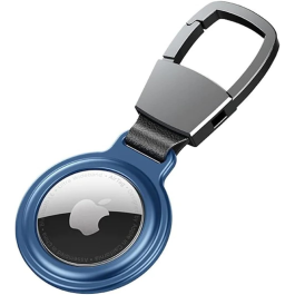 Chaveiro Metálico para AirTag - Capa Protetora e Localizador de Rastreamento