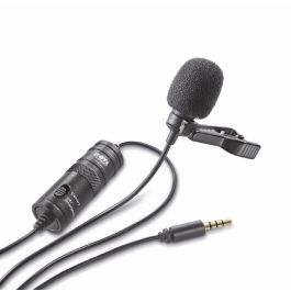 Microfone De Lapela Boya BY-M1 para Câmera e Smartphones