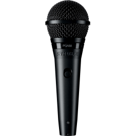 Microfone Shure PGA58-XLR Black c/cable