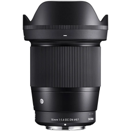 Lente Sigma Contemporary 16mm f/1.4 DC DN para Canon RF