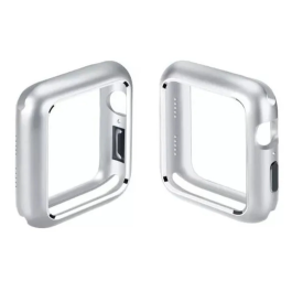 Case Bumper Magnético Para Apple Watch 38mm Prata