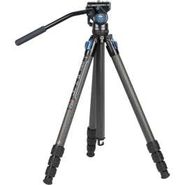 Tripé Sirui ST-124 com Cabeça Fluida VA-5 - Capacidade até 12 kg