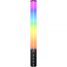 Luz de Vídeo LED Tubo RGB Sirui T60X – Iluminador Telescópico Ajustável de 13" a 24"