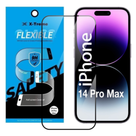 Película de Vidro Flexível 9H X-Treme iPhone 14 Pro Max