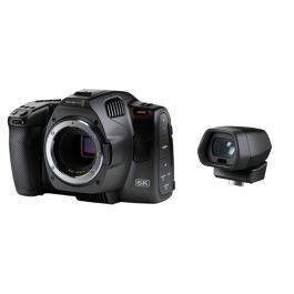 Câmera Blackmagic Design Pocket Cinema 6K G2 (Canon EF) + Visor EVF