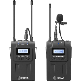Microfone de Lapela UHF Sem Fio Boya BY-WM8 Pro-K1 