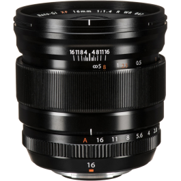 Lente FUJIFILM XF 16mm f/1.4 R WR