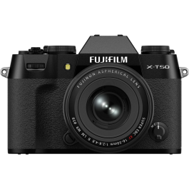 Câmera FUJIFILM X-T50 Mirrorless com lente XF 16-50mm f/2.8-4.8 - Preta