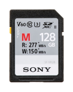 Cartão de Memória SDXC Sony SF-M 128GB UHS-II 277MB/s