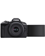 Câmera Canon EOS R50 Mirrorless com lente RF-S 18-45mm f/4.5-6.3 IS STM