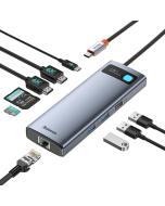 Adaptador Baseus 9 em 1 Hub Usb C HDMI