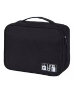 Estojo Organizador De Cabos - Preto