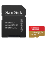 Cartão de Memoria microSDXC Sandisk Extreme 128GB UHS-I 160MB/s 