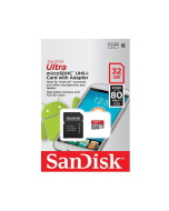 Cartão de Memória Micro SDHC Sandisk Ultra 32GB UHS-I 80MB/s