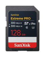 Cartão de Memória SDXC SanDisk Extreme PRO 128GB UHS-II 300MB/s