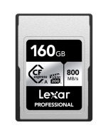 Cartão de Memória CFexpress Lexar Profissional Silver 160GB Type A 800MB/s