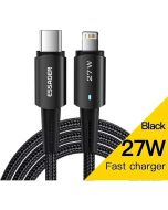 Cabo Essager Tipo C Para Lightning Turbo 27w 1M