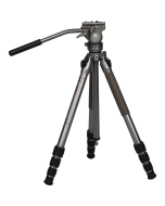 Tripé Sirui GT04 com Cabeça Fluida GT5 - Capacidade até 10 kg