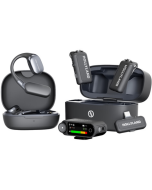 Microfone Wireless Hollyland LARK MAX 2 Duo Combo Ultimate para Câmeras e Dispositivos Móveis