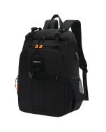 Mochila para Câmera DSLR e Mirrorless  com Capacidade Ampliada, Resistente Água