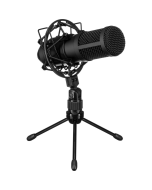 Microfone dinâmico para transmissão e podcast TASCAM TM-70