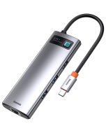 Adaptador Baseus 8 em 1 Hub Usb C HDMI