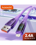 Cabo USB  Toocki com Display para iPhone 
