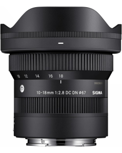 Lente Sigma Contemporary 10-18mm f/2.8 DC DN para FUJIFILM X