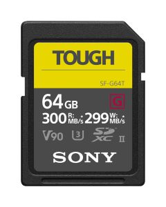 Cartão de Memória SDXC Sony SF-G TOUGH 64GB UHS-II 300MB/s