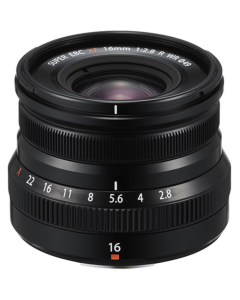 Lente FUJIFILM XF 16mm f/2.8 R WR - Preta