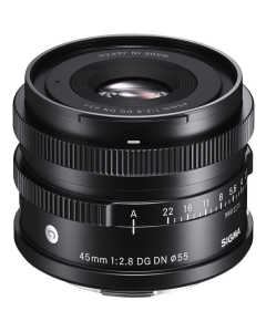 Lente contemporânea Sigma 45mm f/2.8 DG DN para Sony E