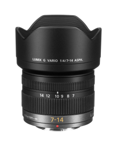 Lente Panasonic LUMIX G Vario 7-14mm f/4 ASPH. (Micro Quatro Terços)