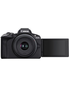 Câmera Canon EOS R50 Mirrorless com lente RF-S 18-45mm f/4.5-6.3 IS STM