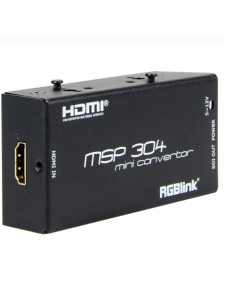 Mini Conversor RGBlink MSP 304 HDMI para SDI – Sinal Profissional para Produção de Vídeo