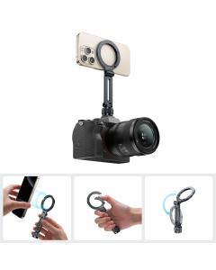 Suporte Cold Shoe Ulanzi MA07 MagLock com Rosca 1/4" – Montagem Rápida Magnética para Acessórios