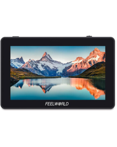 Monitor HDMI FeelWorld F6 Plus 5,5" 4K – Tela Compacta para Filmagem e Fotografia