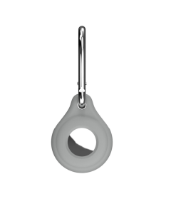 Chaveiro de Silicone AirTag Cinza 
