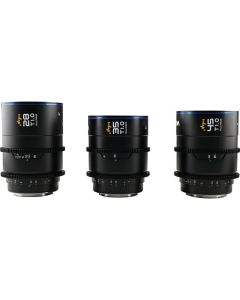 Kit de Lentes Cine Venus Optics Laowa Argus FF 28mm, 35mm e 45mm para Sony E