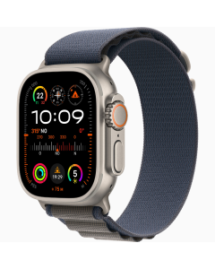 Apple Watch Ultra 2 49mm, Titanium, Pulseira Blue Alpine